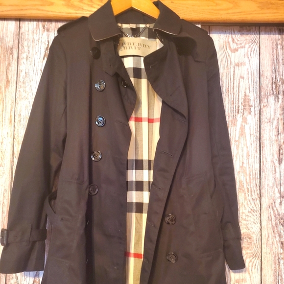 Authentic Burberry brit Trench Coat XS